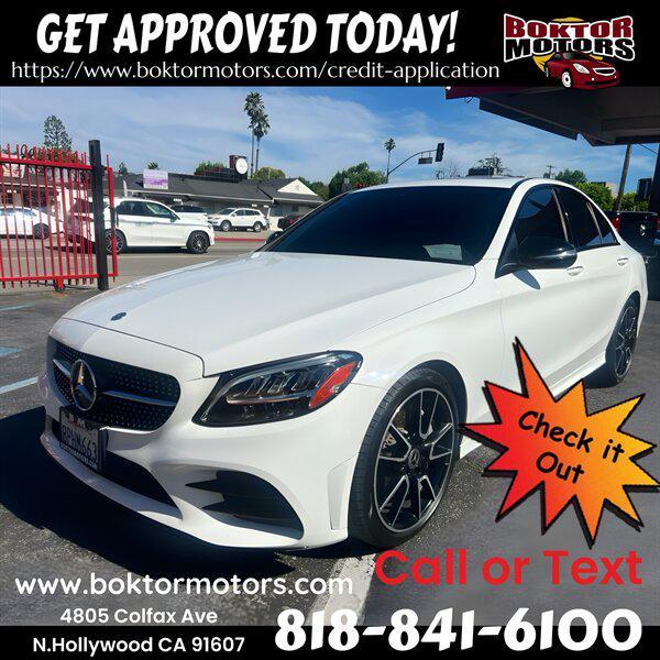 used 2020 Mercedes-Benz C-Class car, priced at $19,988