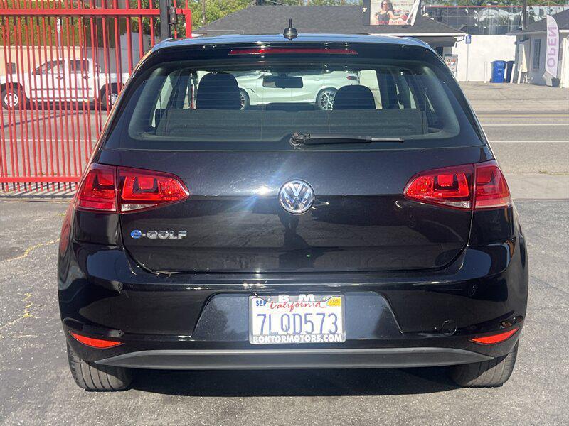 used 2016 Volkswagen e-Golf car, priced at $6,988