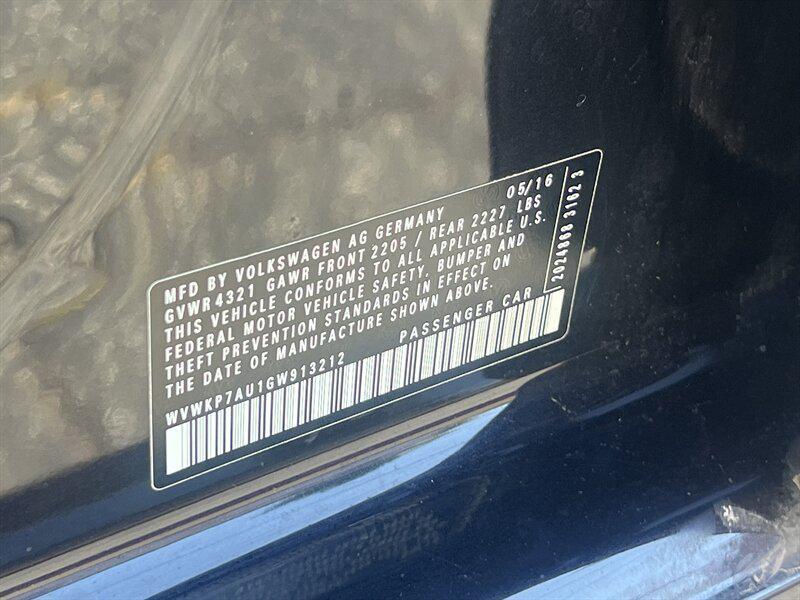 used 2016 Volkswagen e-Golf car, priced at $6,988