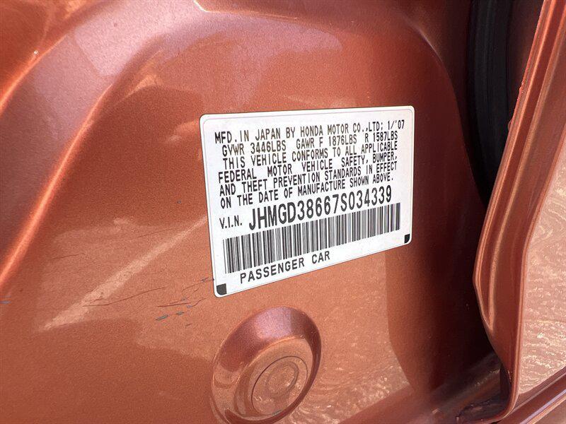 used 2007 Honda Fit car, priced at $5,988