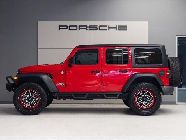 used 2018 Jeep Wrangler Unlimited car, priced at $29,990