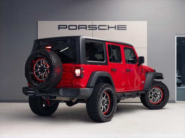 used 2018 Jeep Wrangler Unlimited car, priced at $29,990