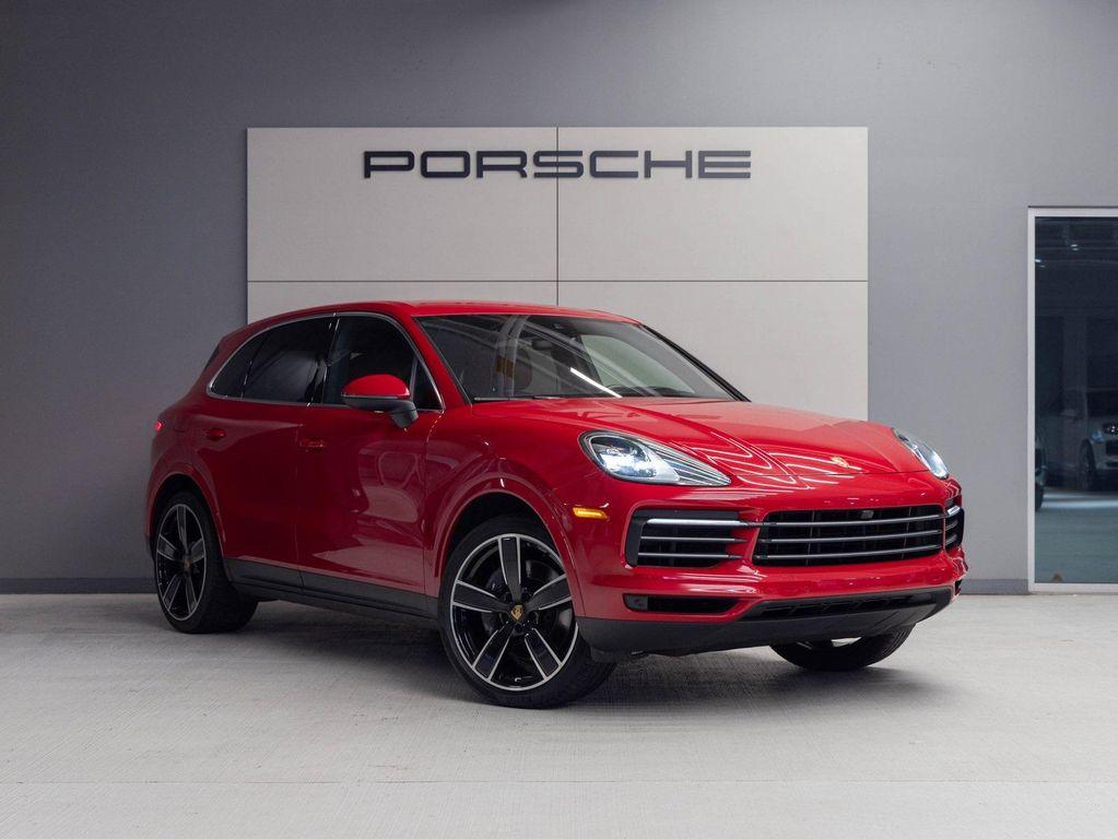 used 2022 Porsche Cayenne car, priced at $59,990