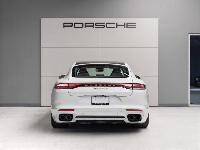 used 2023 Porsche Panamera e-Hybrid car, priced at $99,490