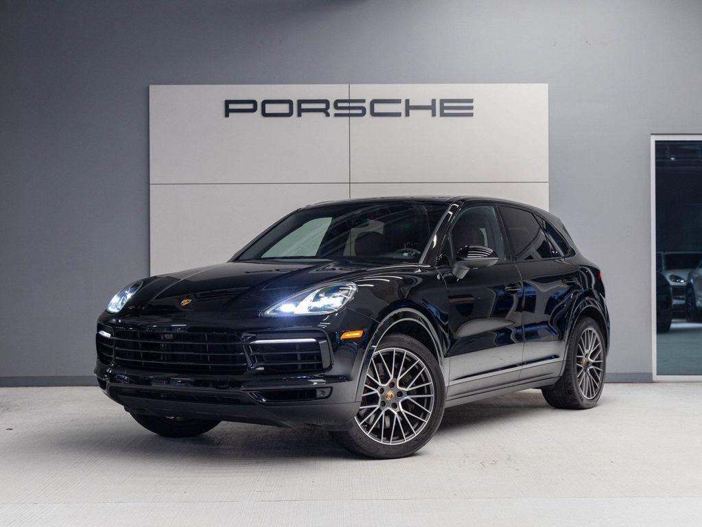 used 2022 Porsche Cayenne car, priced at $63,490
