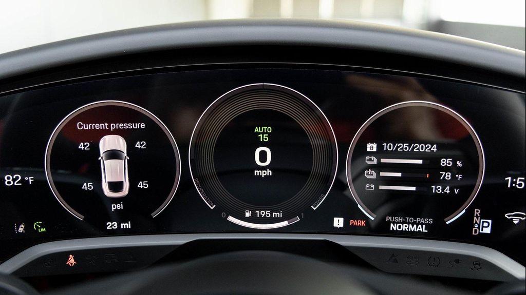 new 2025 Porsche Taycan car, priced at $199,185