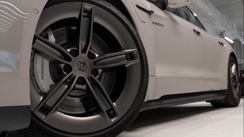 new 2025 Porsche Taycan car, priced at $199,185