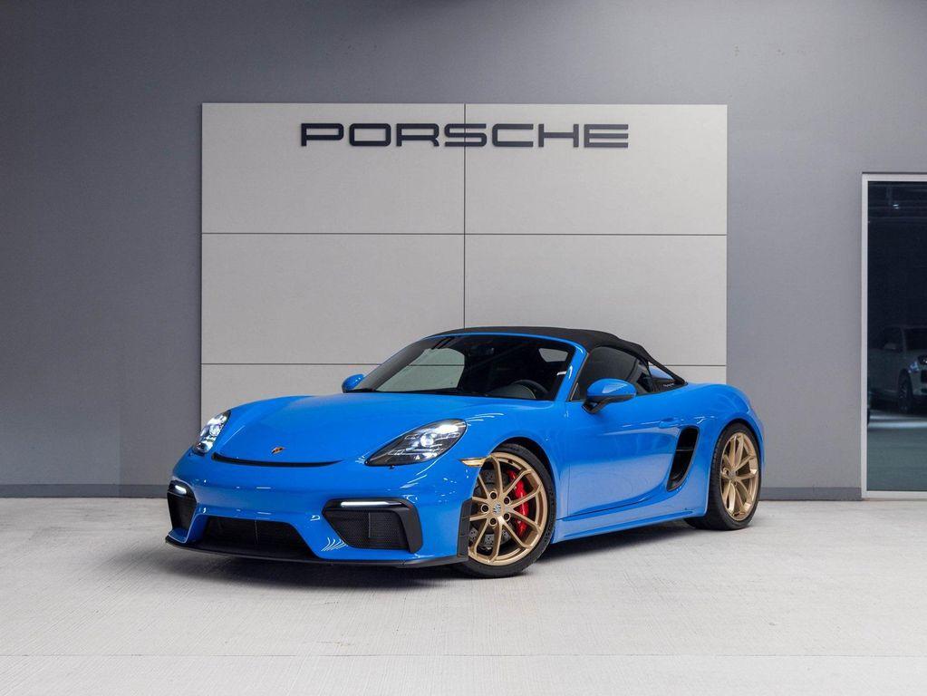 used 2023 Porsche 718 Spyder car, priced at $144,990