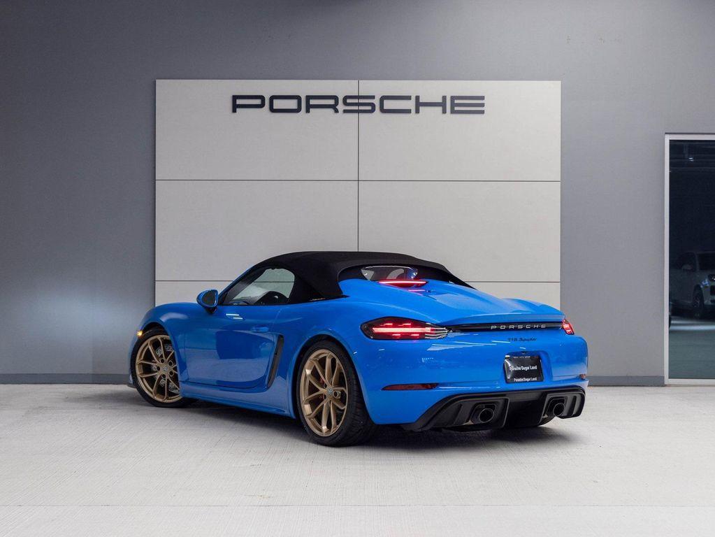 used 2023 Porsche 718 Spyder car, priced at $144,990