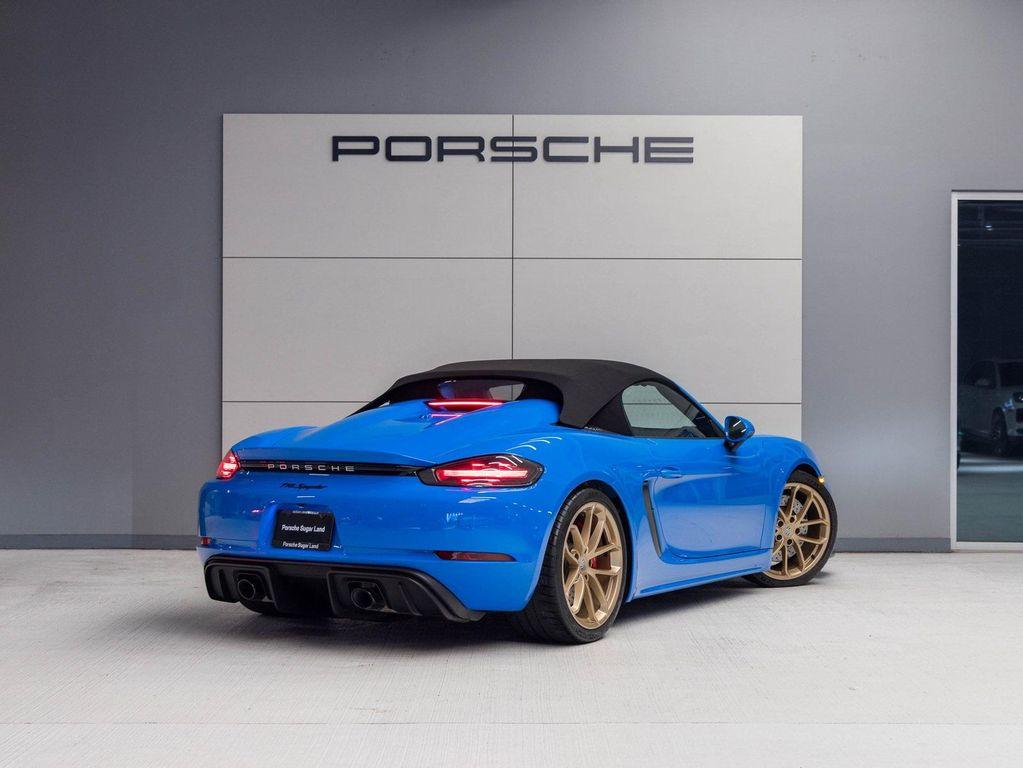 used 2023 Porsche 718 Spyder car, priced at $144,990