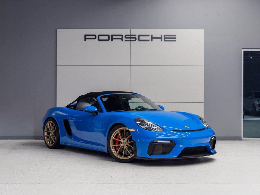 used 2023 Porsche 718 Spyder car, priced at $144,990