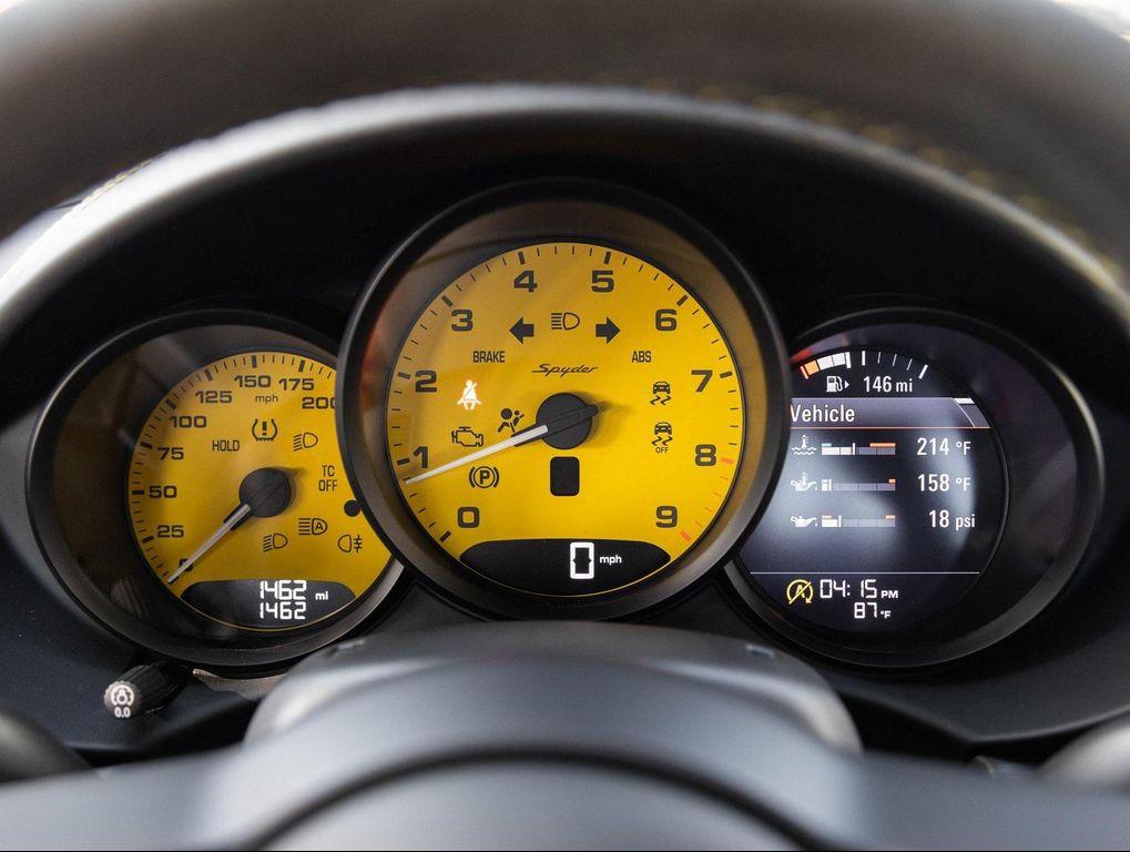 used 2023 Porsche 718 Spyder car, priced at $144,990