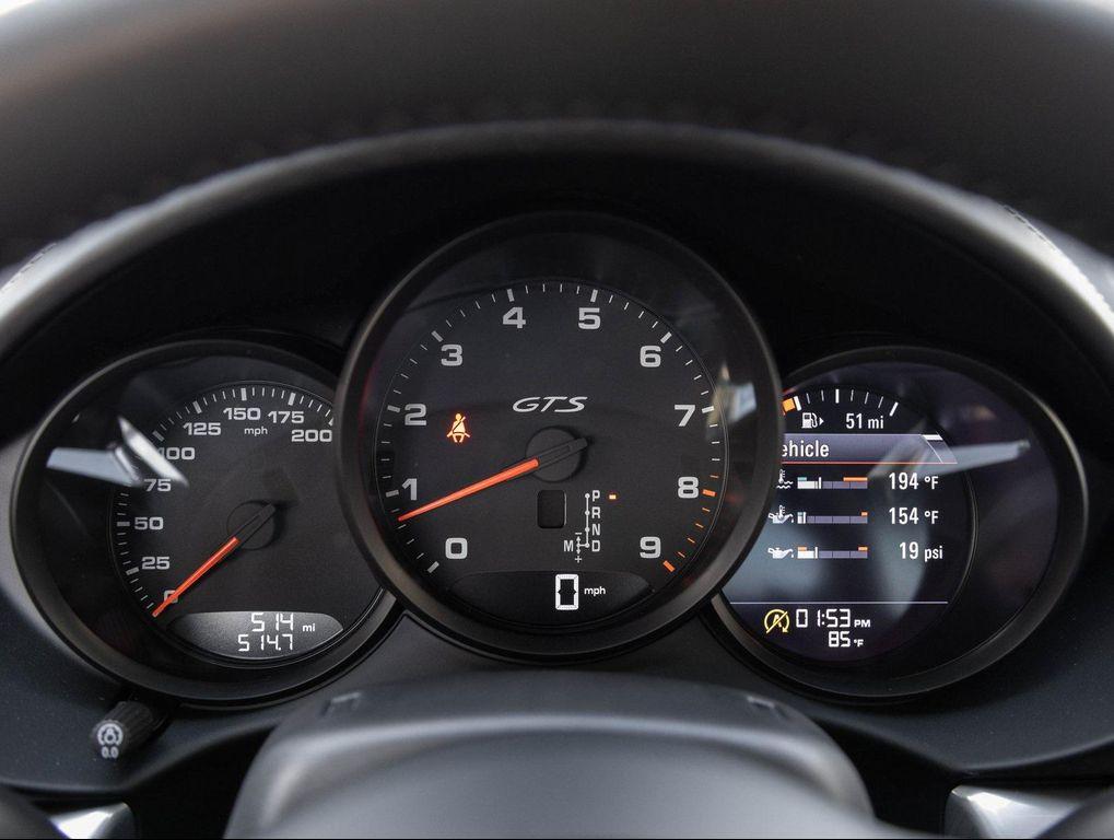 used 2025 Porsche 718 Cayman car, priced at $127,990