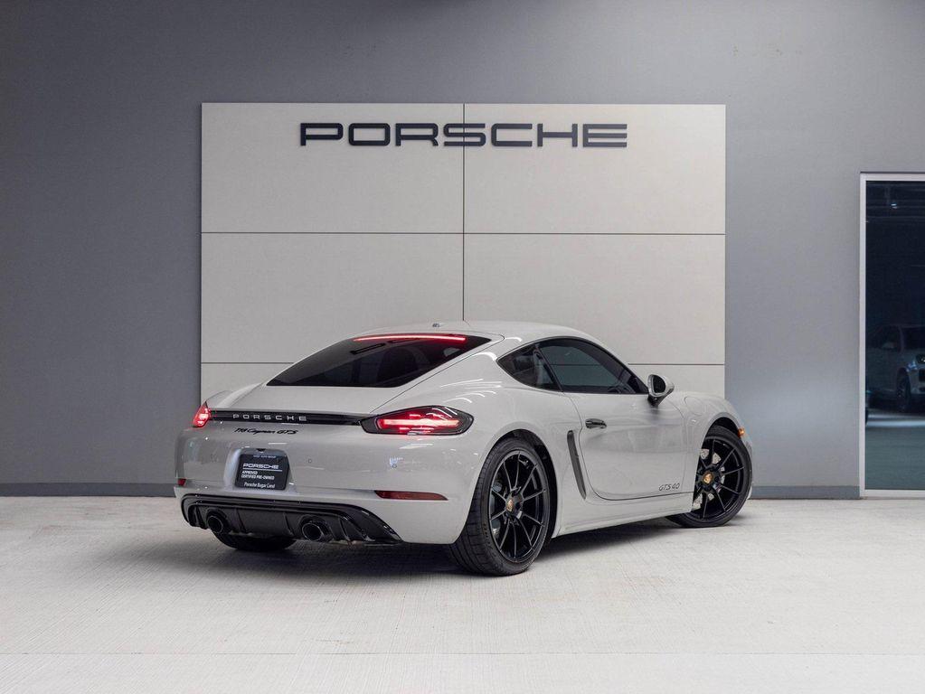 used 2025 Porsche 718 Cayman car, priced at $127,990