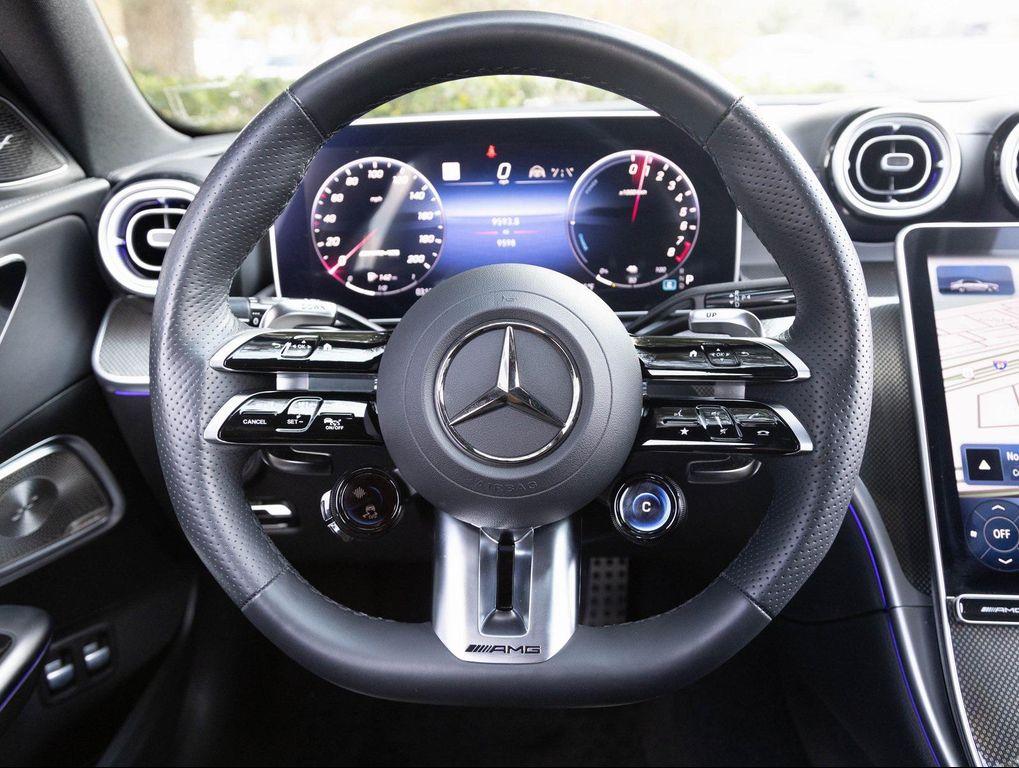 used 2024 Mercedes-Benz AMG C 63 car, priced at $68,990
