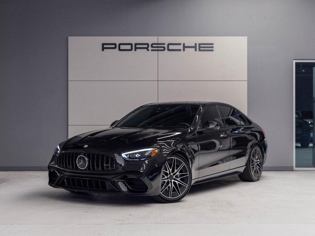 used 2024 Mercedes-Benz AMG C 63 car, priced at $69,990