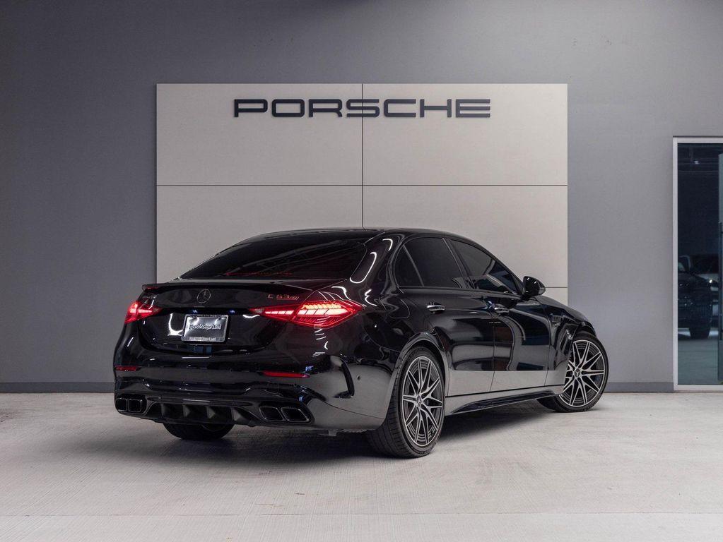 used 2024 Mercedes-Benz AMG C 63 car, priced at $68,990