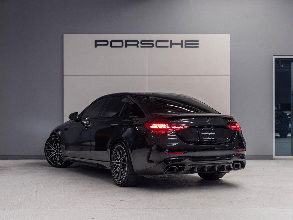 used 2024 Mercedes-Benz AMG C 63 car, priced at $68,990