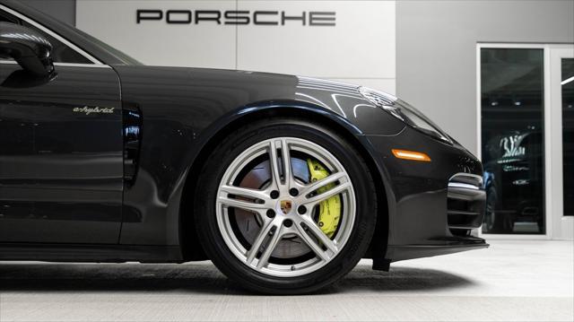 used 2022 Porsche Panamera e-Hybrid car, priced at $95,990