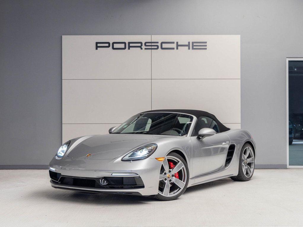 new 2025 Porsche 718 Boxster car, priced at $110,135
