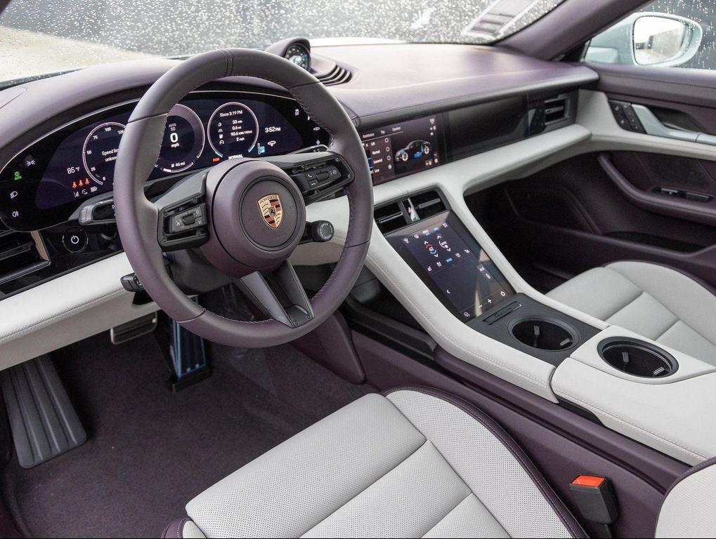 new 2025 Porsche Taycan car, priced at $148,375