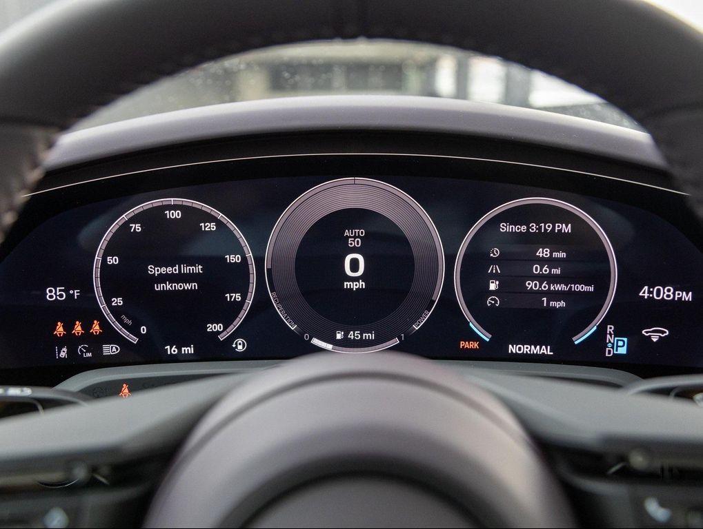 new 2025 Porsche Taycan car, priced at $148,375