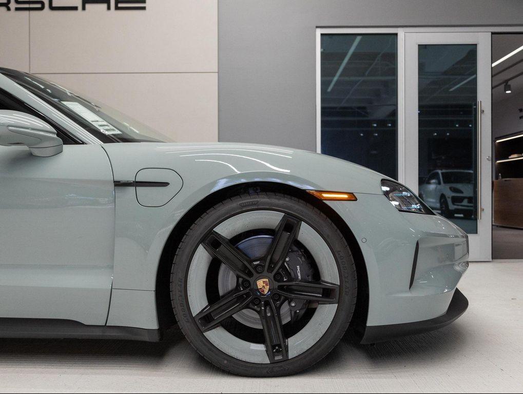 new 2025 Porsche Taycan car, priced at $148,375