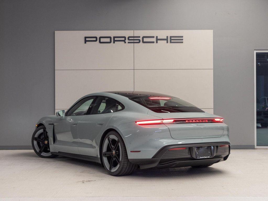 new 2025 Porsche Taycan car, priced at $148,375