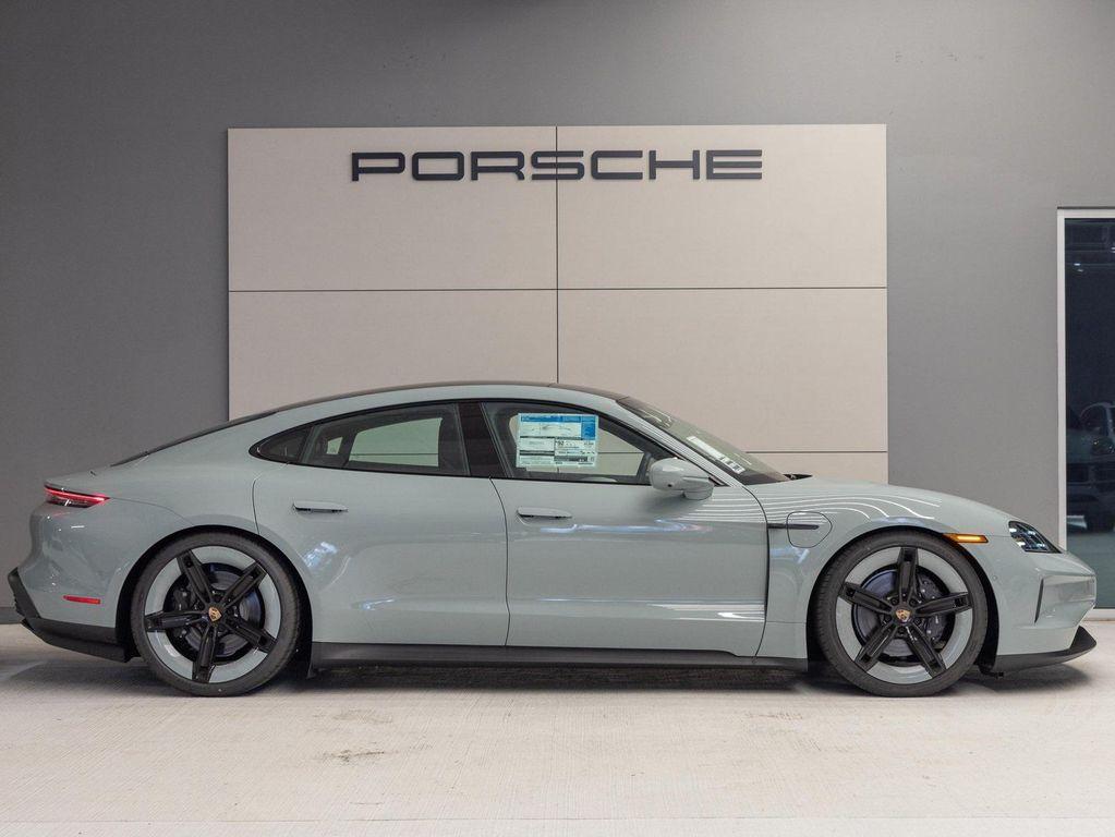 new 2025 Porsche Taycan car, priced at $148,375