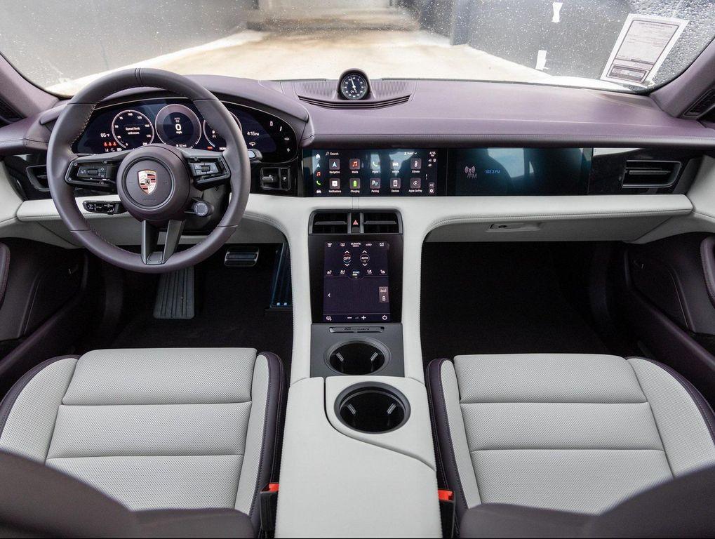 new 2025 Porsche Taycan car, priced at $148,375