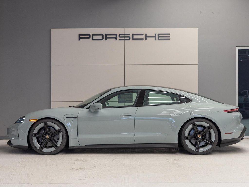 new 2025 Porsche Taycan car, priced at $148,375