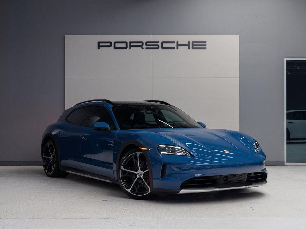used 2025 Porsche Taycan car, priced at $129,990