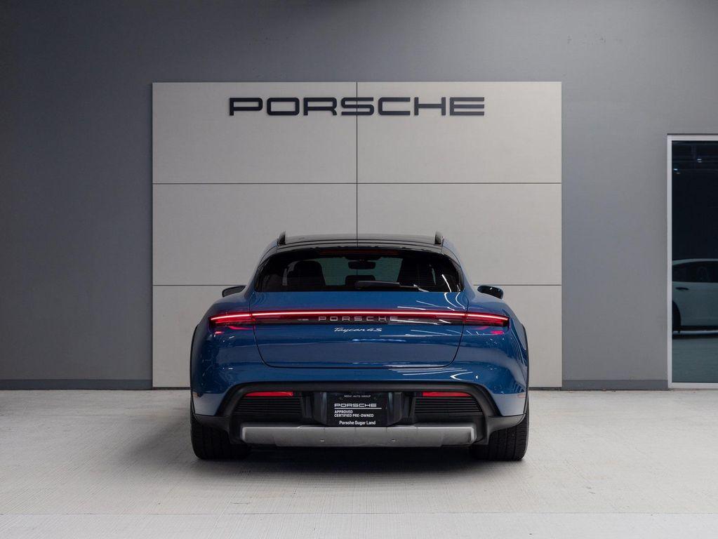 used 2025 Porsche Taycan car, priced at $129,990