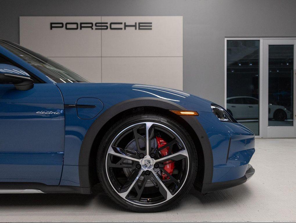 used 2025 Porsche Taycan car, priced at $129,990