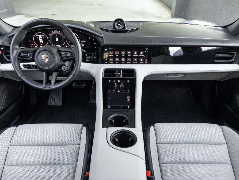 used 2025 Porsche Taycan car, priced at $129,990