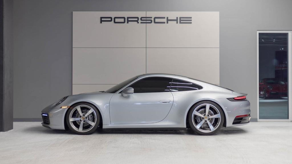 used 2022 Porsche 911 car, priced at $124,390