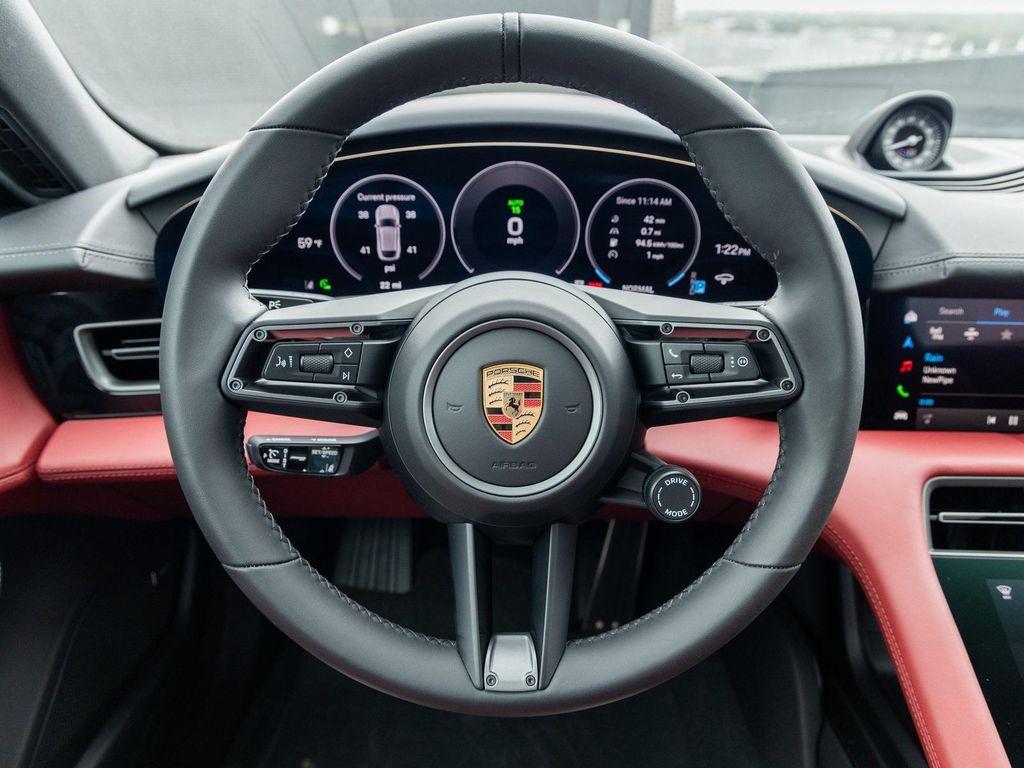 used 2025 Porsche Taycan car, priced at $119,990