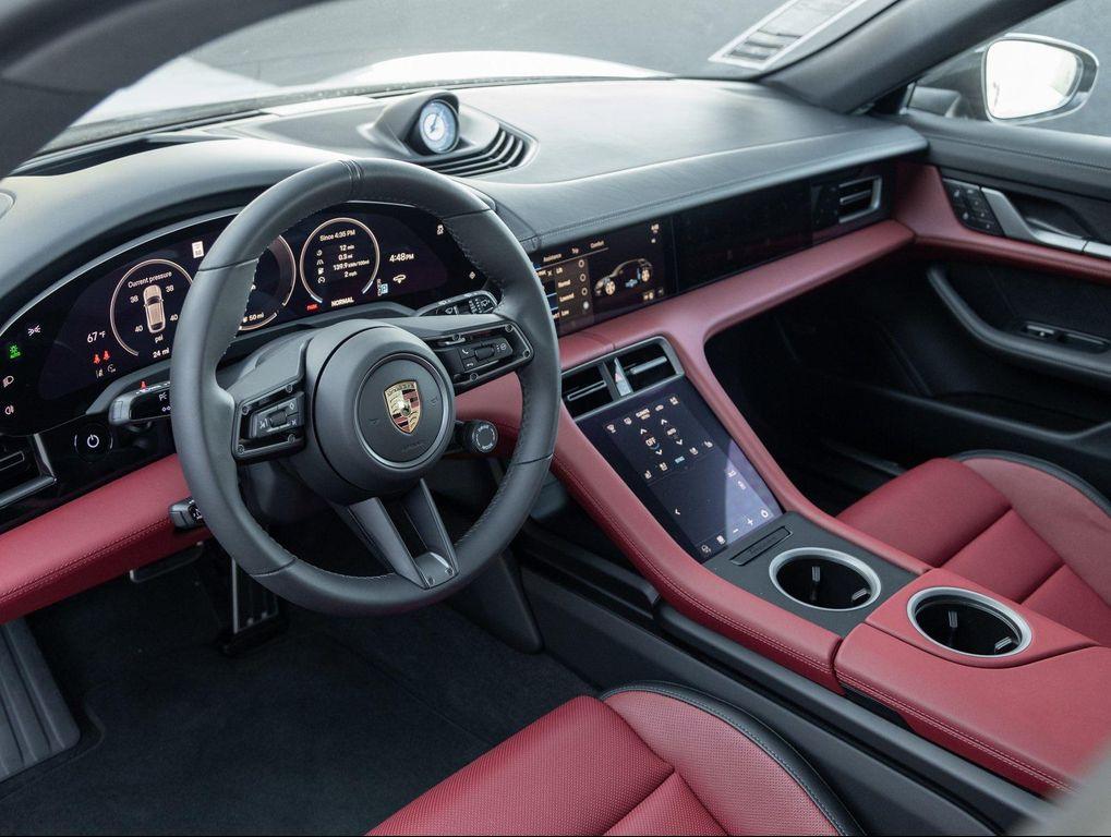 used 2025 Porsche Taycan car, priced at $119,990