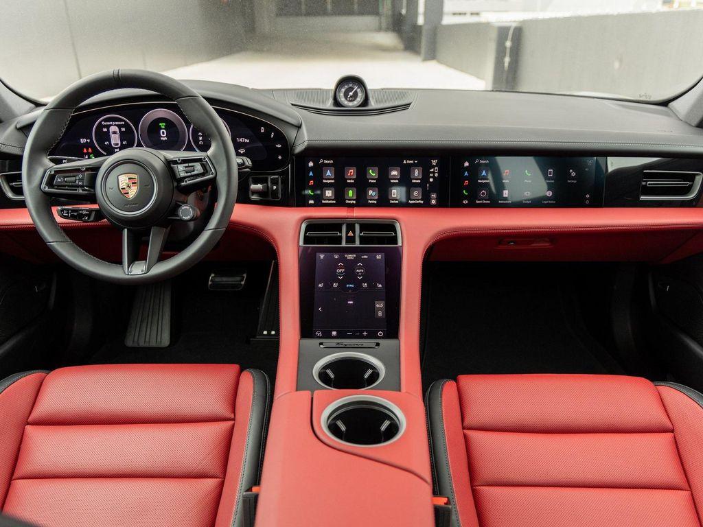 used 2025 Porsche Taycan car, priced at $119,990