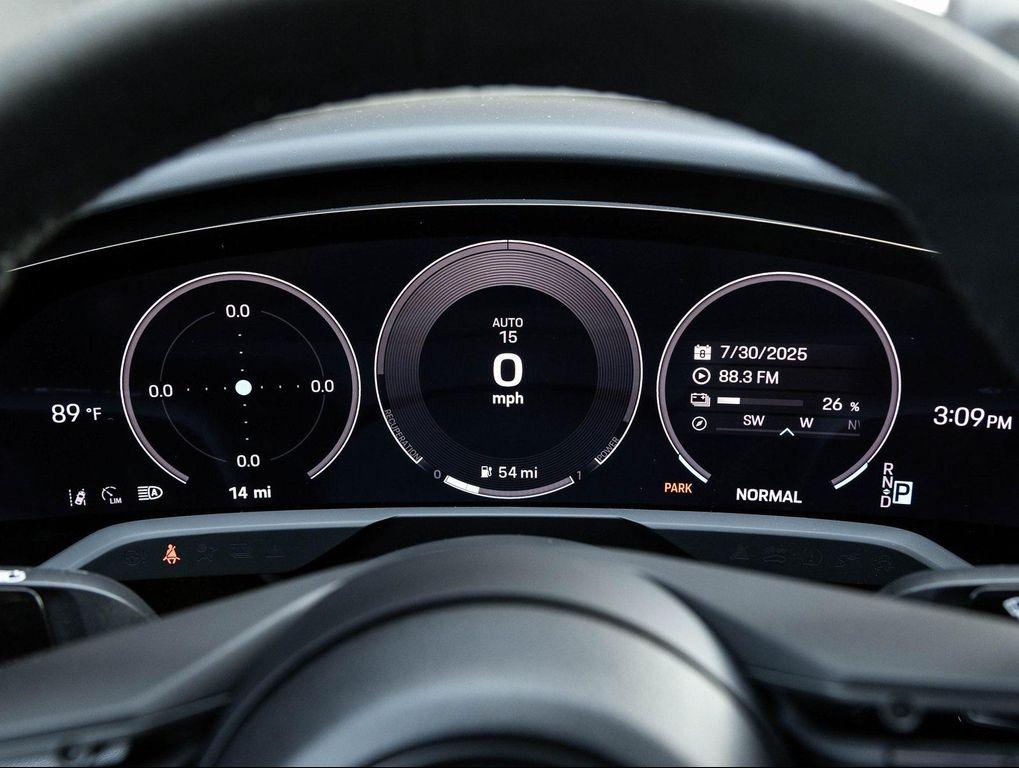 new 2025 Porsche Taycan car, priced at $134,435