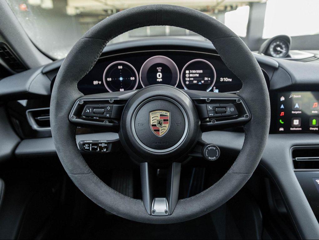 new 2025 Porsche Taycan car, priced at $134,435