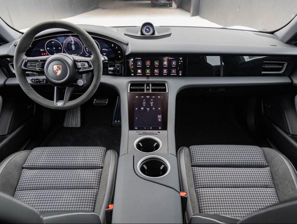 new 2025 Porsche Taycan car, priced at $134,435