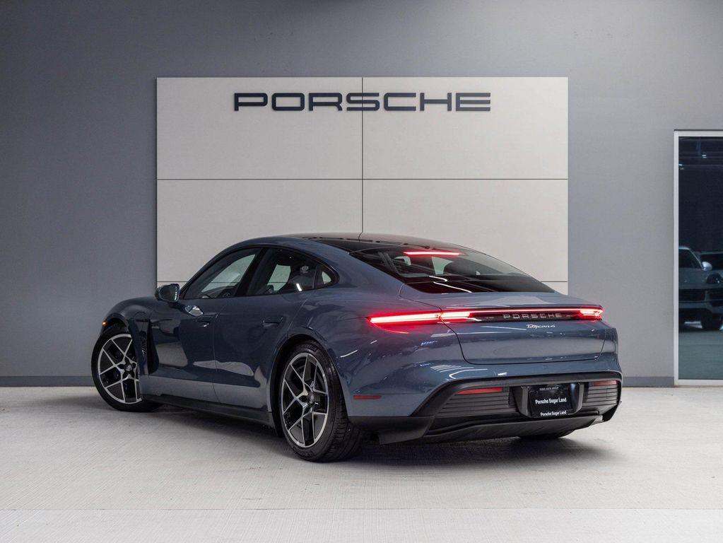 new 2025 Porsche Taycan car, priced at $134,435