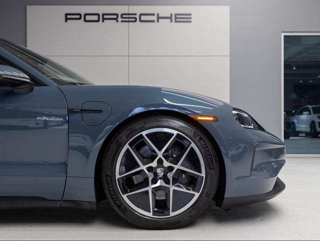 new 2025 Porsche Taycan car, priced at $134,435