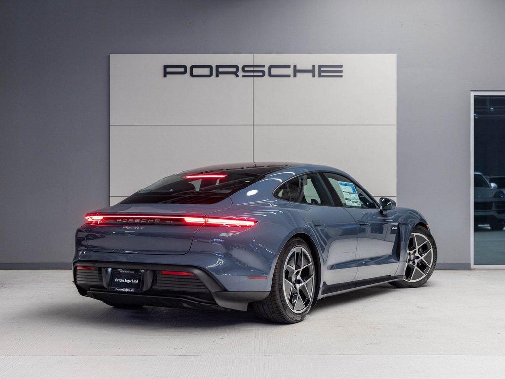 new 2025 Porsche Taycan car, priced at $134,435