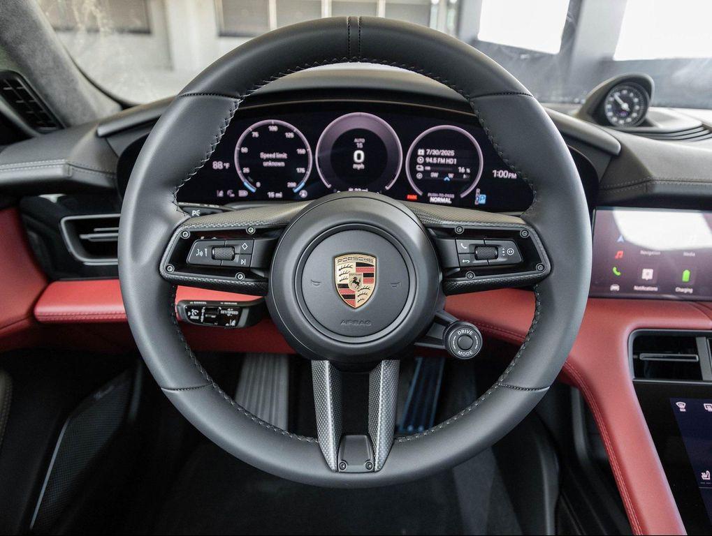 new 2025 Porsche Taycan car, priced at $183,535