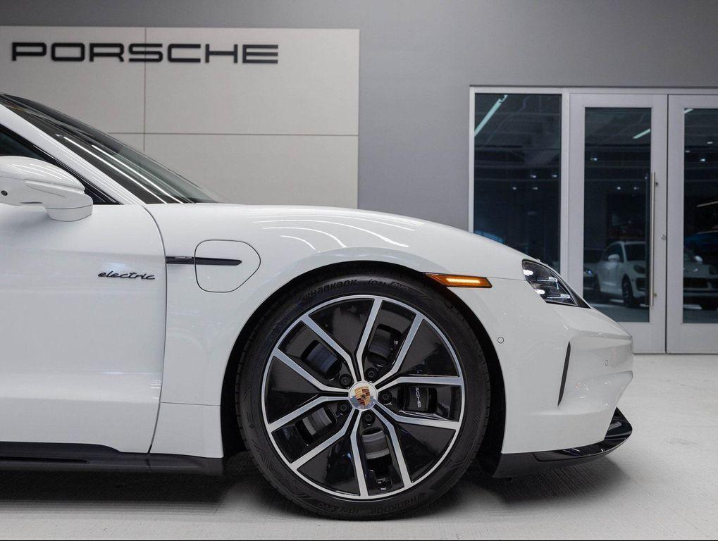 new 2025 Porsche Taycan car, priced at $183,535
