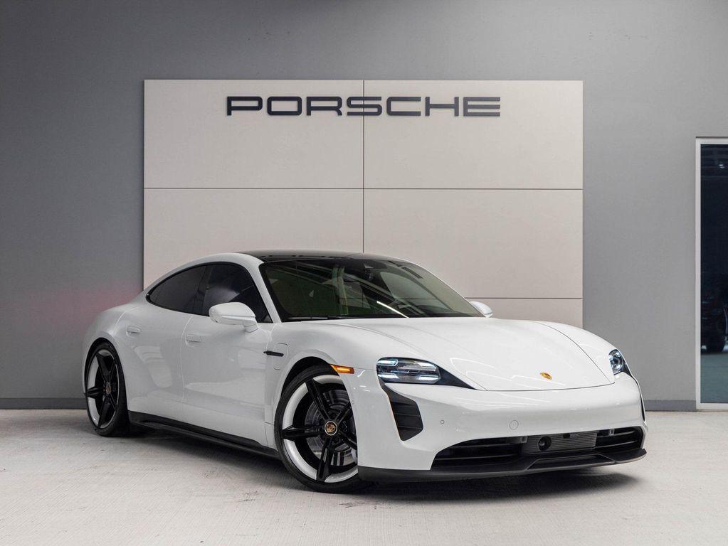 used 2024 Porsche Taycan car, priced at $110,990