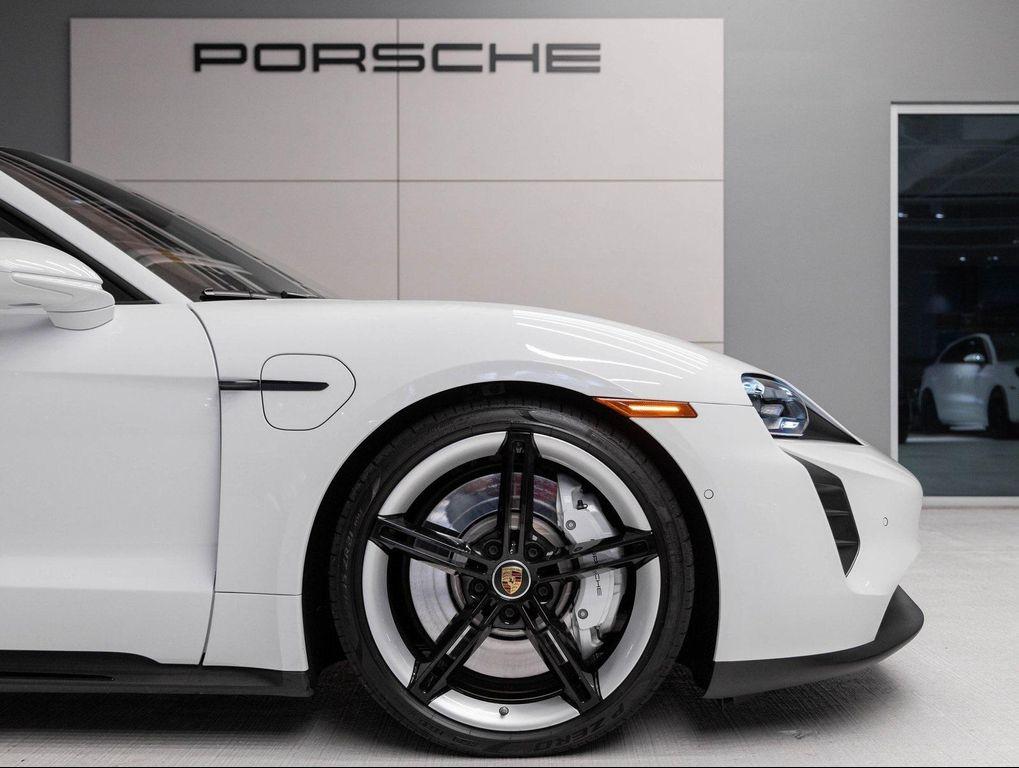 used 2024 Porsche Taycan car, priced at $110,990