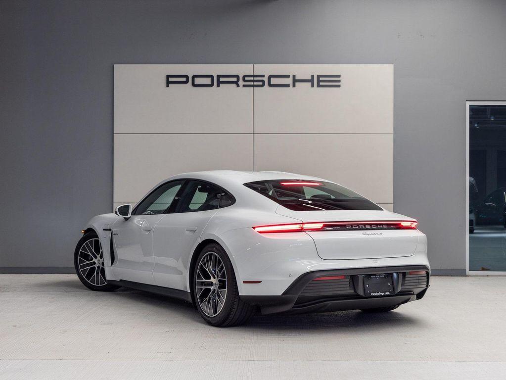 new 2025 Porsche Taycan car, priced at $119,535
